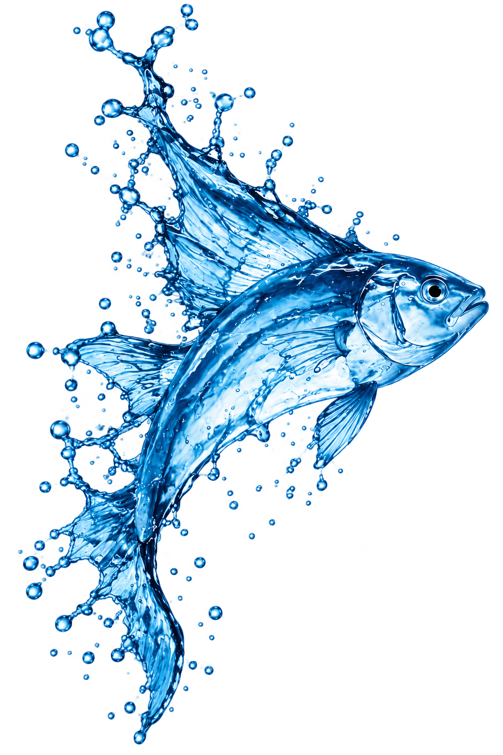 Water splash fish